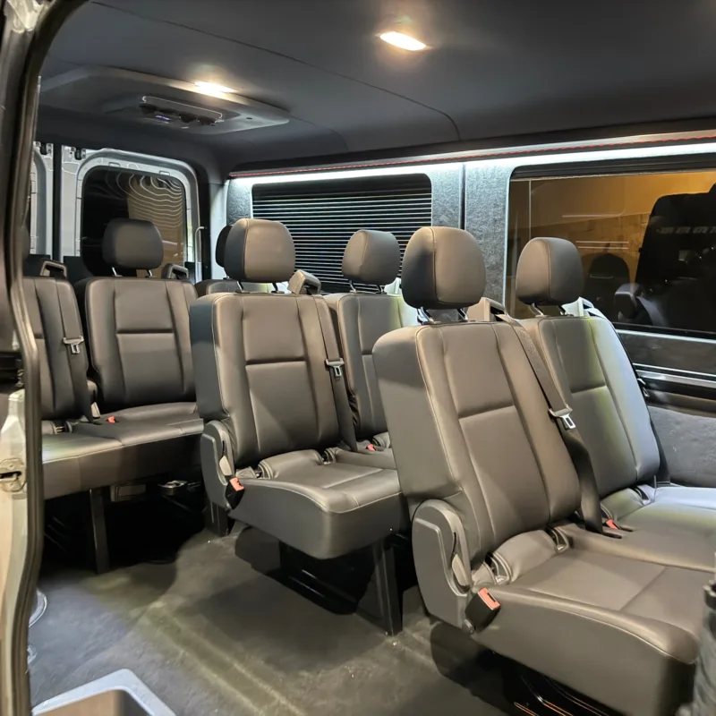 Mercedes-Benz Sprinter 8+1 — passenger interior
